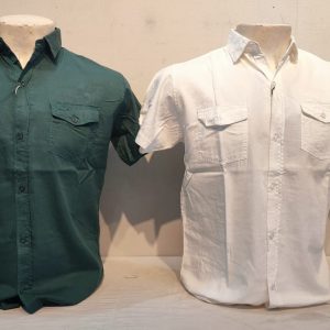 Cotton Double Pocket Shirt (Half)